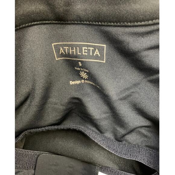 Athleta Black Tank U-Neck with‎ Built-In Bra  SZ Small - Picture 7 of 8